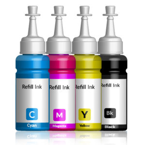 Inkwell Refill Dye ink For Epson ( T664) Cartridge Compatible ink