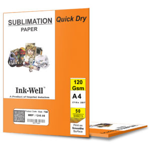 Sublimation Paper (TQD) Textile Duick Dry – 50, A4