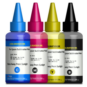 Sublimation Ink – BK, C, M, Y,  – 4 Colors set