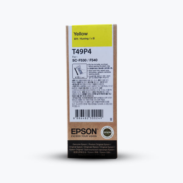 Epson SureColor F530 Dye-Sublimation Yellow Original Ink - Image 2