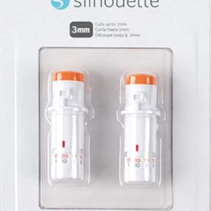 Silhouette 3mm Kraft Blade for Cameo 4 Only [pack of 2]