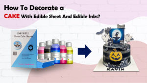 Read more about the article How to decorate a cake with Edible sheet and edible inks?