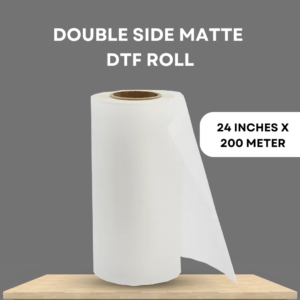 Double side matte DTF Roll – 24 inch x 200 meter