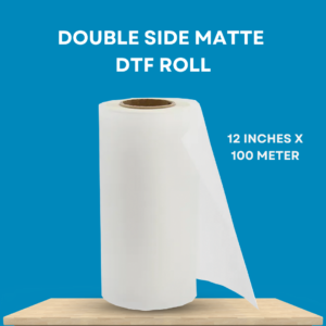 Double side matte DTF Roll – 12 inch x 100 meter