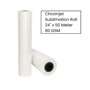 Chromjet Sublimation Roll 24 inch x 50 meter