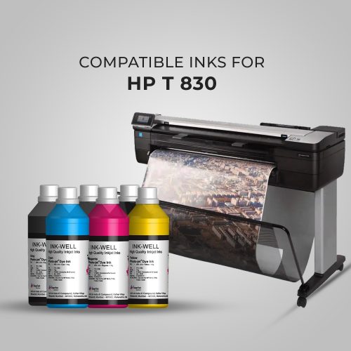 Compatible inks for hp T 830